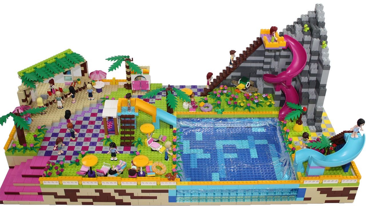 Lego Friends: Budovaní nového aquaparku | Stream